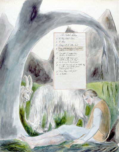 Los poemas de Thomas Gray, Diseño 66, El bardo 14 de William Blake